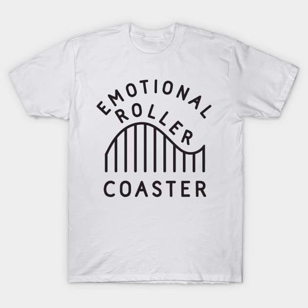 Emotional Roller Coaster T-Shirt by TroubleMuffin